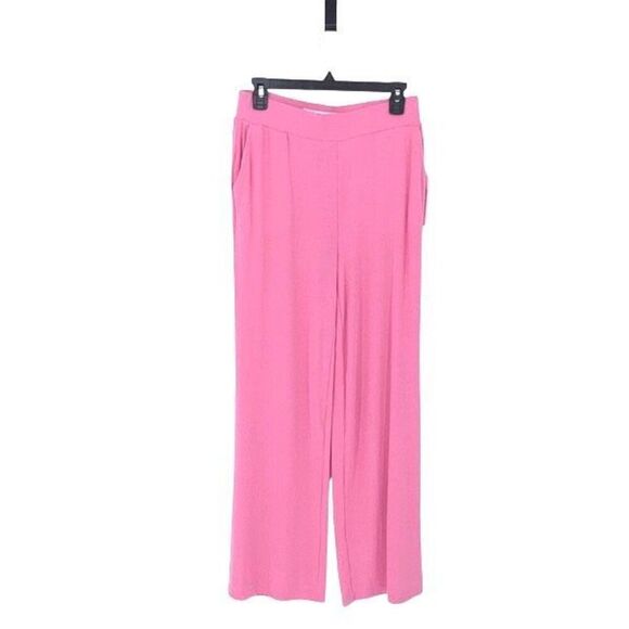 SOL ANGELES RIB WIDE LEGGED PANT Punk Pink Size Medium NWT‎ - Picture 2 of 11